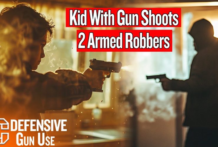 Kid With Gun Shoots & Kills 2 Armed Robbers During Home Invasion