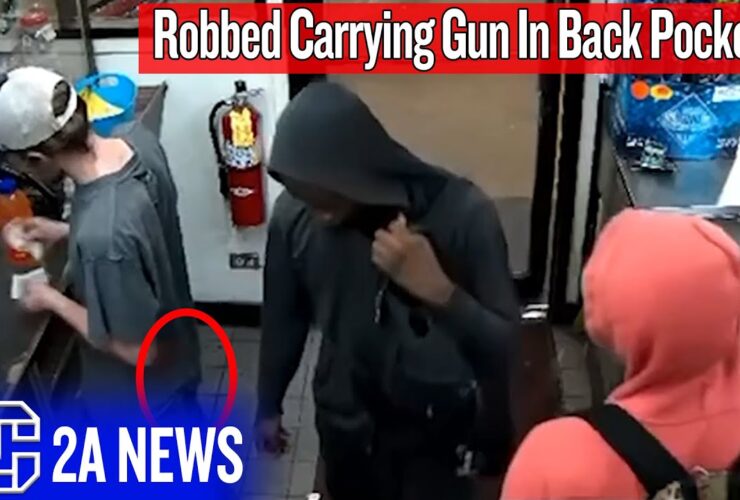 Man Robbed Carrying Gun In Back Pocket, Then Shot Trying To Get It Back