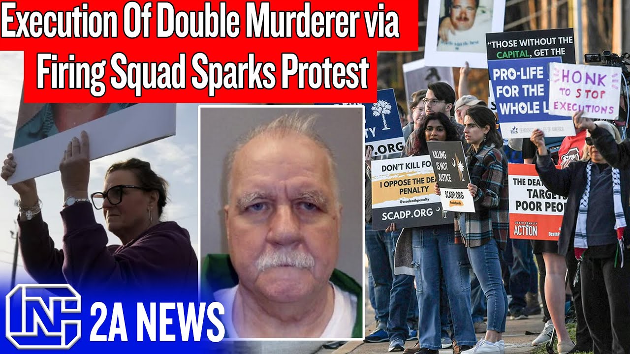 Execution Of Double Murderer via Firing Squad Sparks Protest