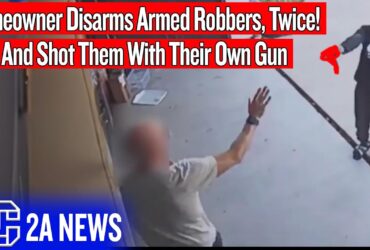 Homeowner Disarms Armed Robbers, Twice! And Shot Them With Their Own Gun