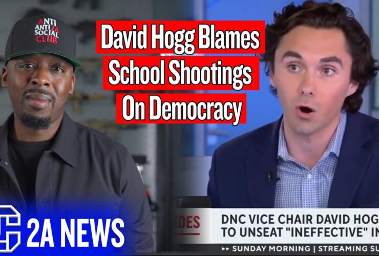 David Hogg Blames School Shootings On Democracy