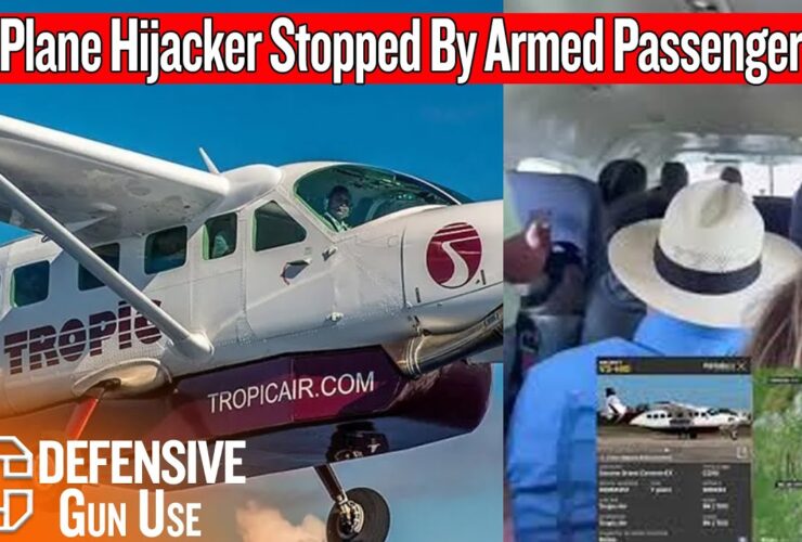 Plane Hijacker Stopped By Armed Passenger