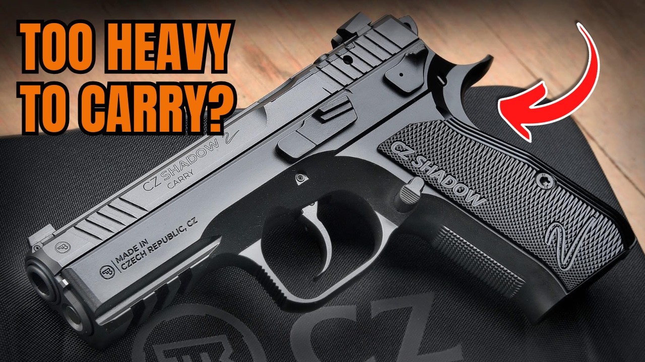 Is The New CZ Shadow 2 Carry Too Heavy For Carry?
