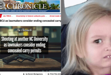 Shooting at ECSU Unrelated to Constitutional Carry Debate, Yet Media Ties the Two
