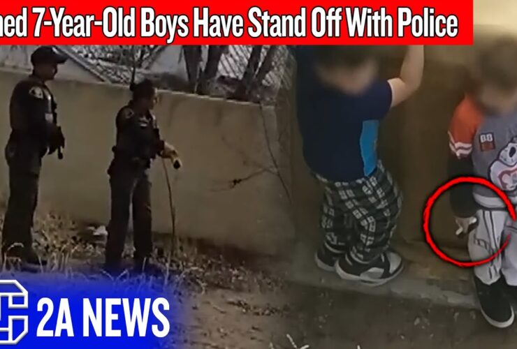 Armed 7-Year-Old Boys With Guns Have Standoff With Police