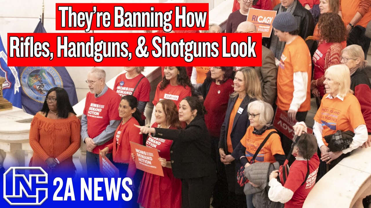 They’re Banning Guns Based on Looks Now?! | Rhode Island S539 & H5436