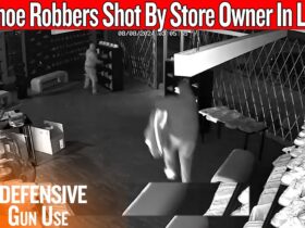 Shoe Robbers Shot By Store Owner In LA