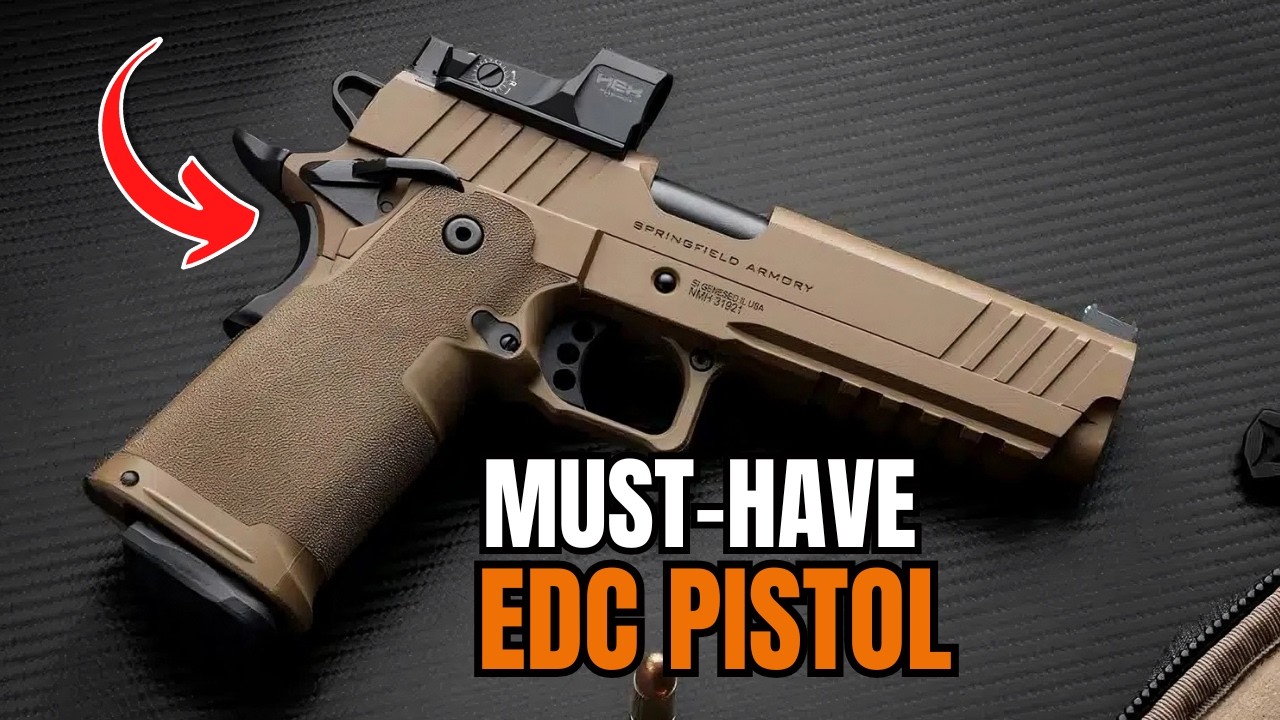 The 7 Best EDC Pistols For Self-Defense This 2025 – One of These Might Save Your Life