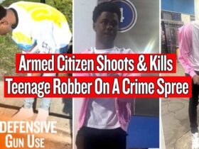 Armed Citizen Shoots & Kills Teenage Robber On A Crime Spree