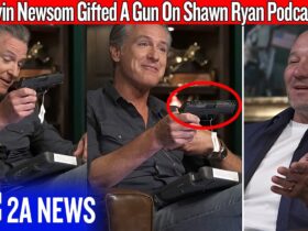 Gavin Newsom Gifted A Gun On Shawn Ryan Podcast, Claims He’s Not Anti-Gun