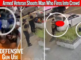 Caught On Camera: Armed Veteran With AR-15 Shoots Man Who Fires Into Crowd With Drum Magazine