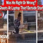 Was He Right Or Wrong? Texas Man Shoots At Laptop Thief Outside Starbucks
