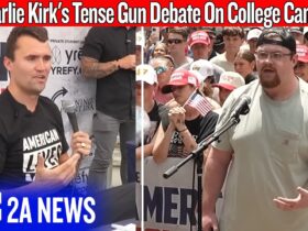 Charlie Kirk’s Tense Gun Debate On College Campus