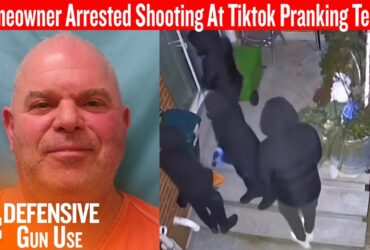 Homeowner Arrested Shooting At Teens Doing TikTok Prank Ding Dong Ditch