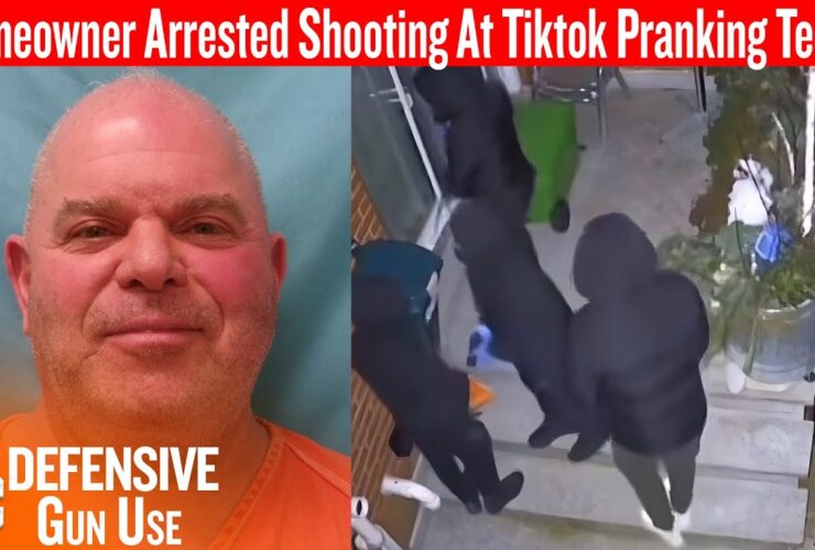 Homeowner Arrested Shooting At Teens Doing TikTok Prank Ding Dong Ditch