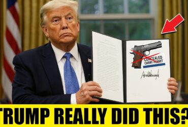 BREAKING: Trump CRUSHED Gun Control… A Massive Victory for the Second Amendment!
