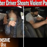 Armed Uber Driver Shoots Passenger Who Tased & Strangles Him