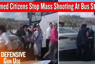 Armed Citizens Stop Mass Shooting At Bus Stop In Jerusalem