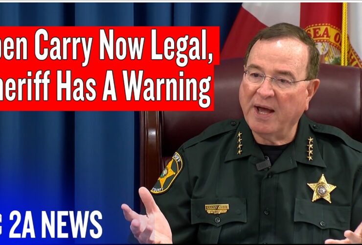 Open Carry Now Legal, Sheriff Has A Warning Open Carry Now Legal, Sheriff Has A Warning