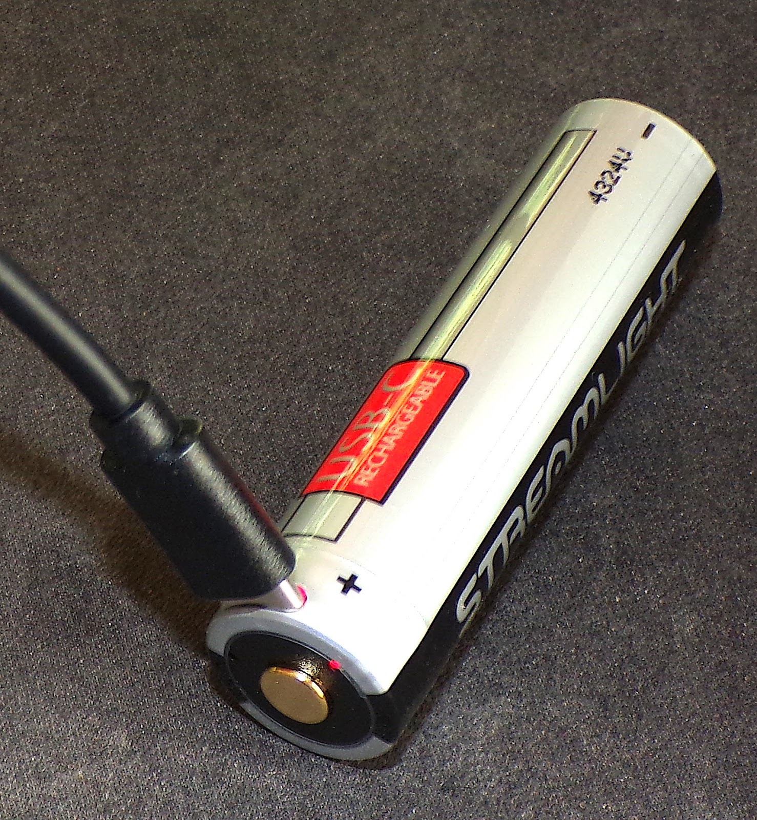 A Protac Rail Mount HP-X Pro USB light, and a Megastream USB High Output flashlight.