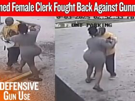 Armed Female Clerk Shoots Warning Shots, Disarms a Gunman, & Saves Everyone in the Store