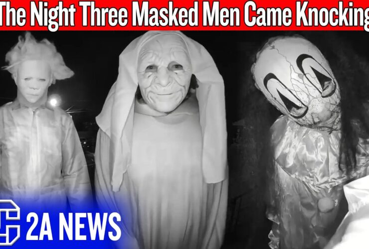 Three Masked Idiots Show Up at Her Door — Here’s What Happened Next