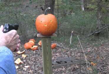 Pumpkin Carving 2025 with a 45 ACP Pumpkin Carving 2025 with a 45 ACP