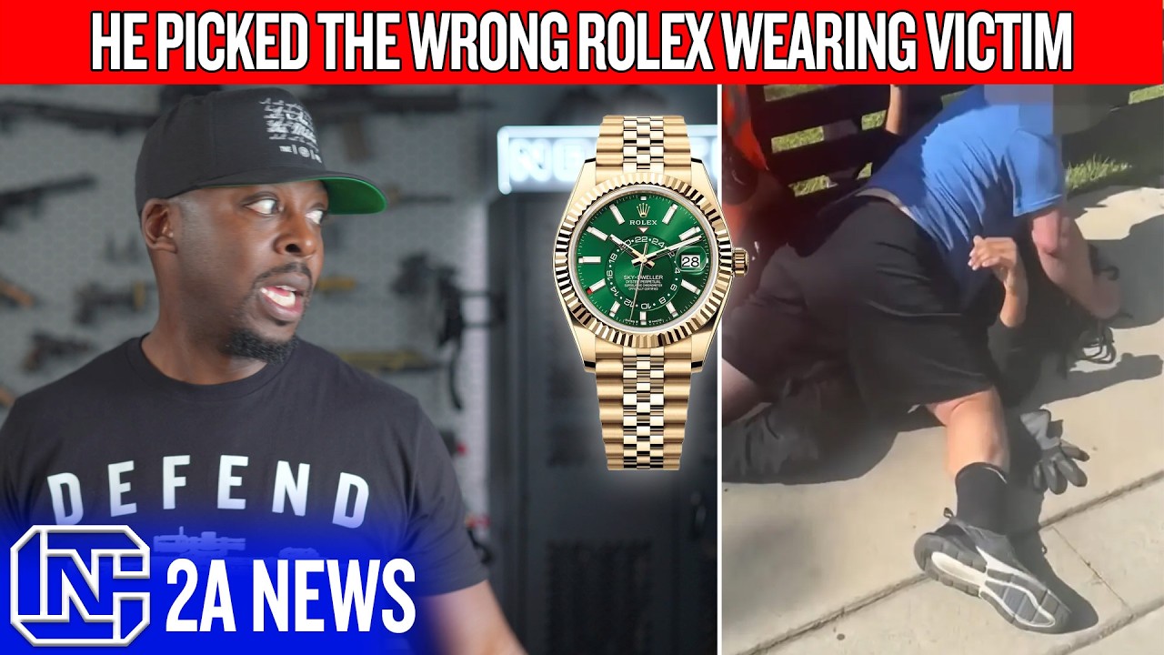 Armed Robber Tries To Steal His Rolex, But Wasn’t Prepared For What Happened Next