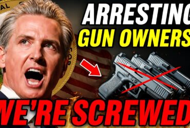 BREAKING: Newsom’s New Law Legalized Gun Confiscation — No Crime Required!