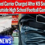 Concealed Carrier Charged After K9 Sniffs GUN Outside High School Football Game
