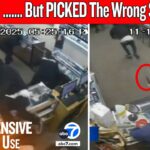 8 Masked Thieves vs 1 Armed Store Owner — Guess Who Ran