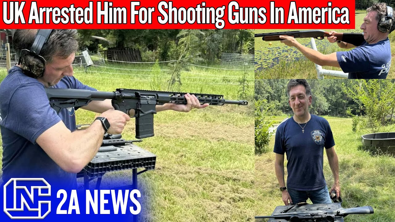 UK Man ARRESTED After Posting Gun Photo Taken in America?!