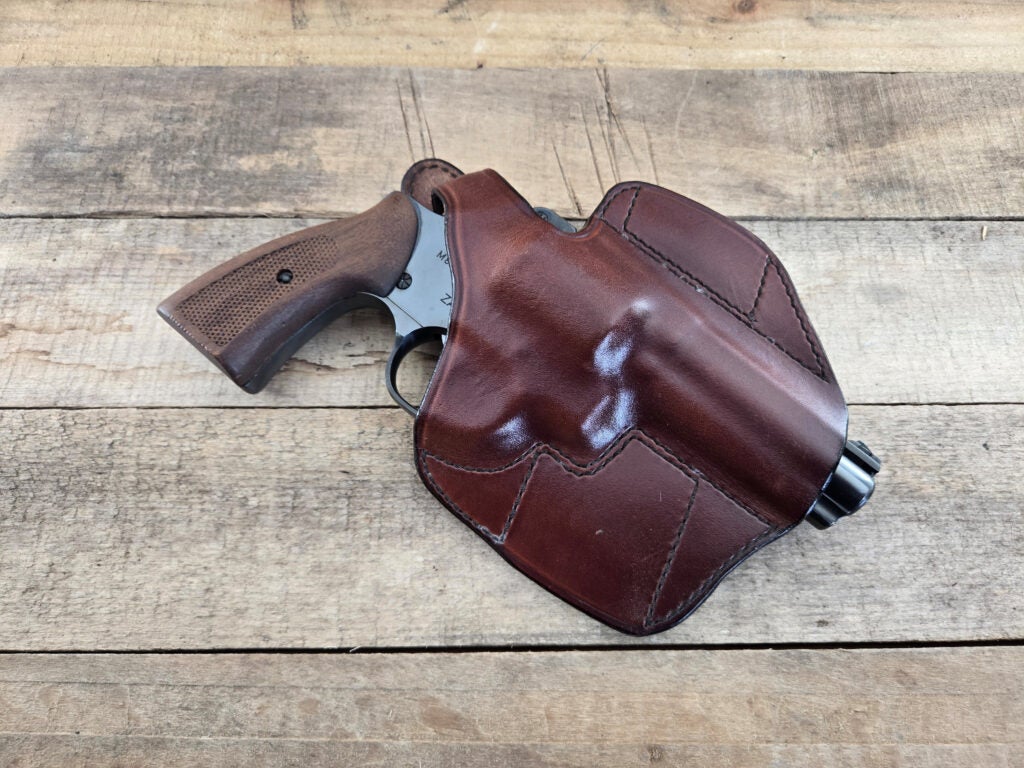 Zastava M83 in K-frame holster comparison