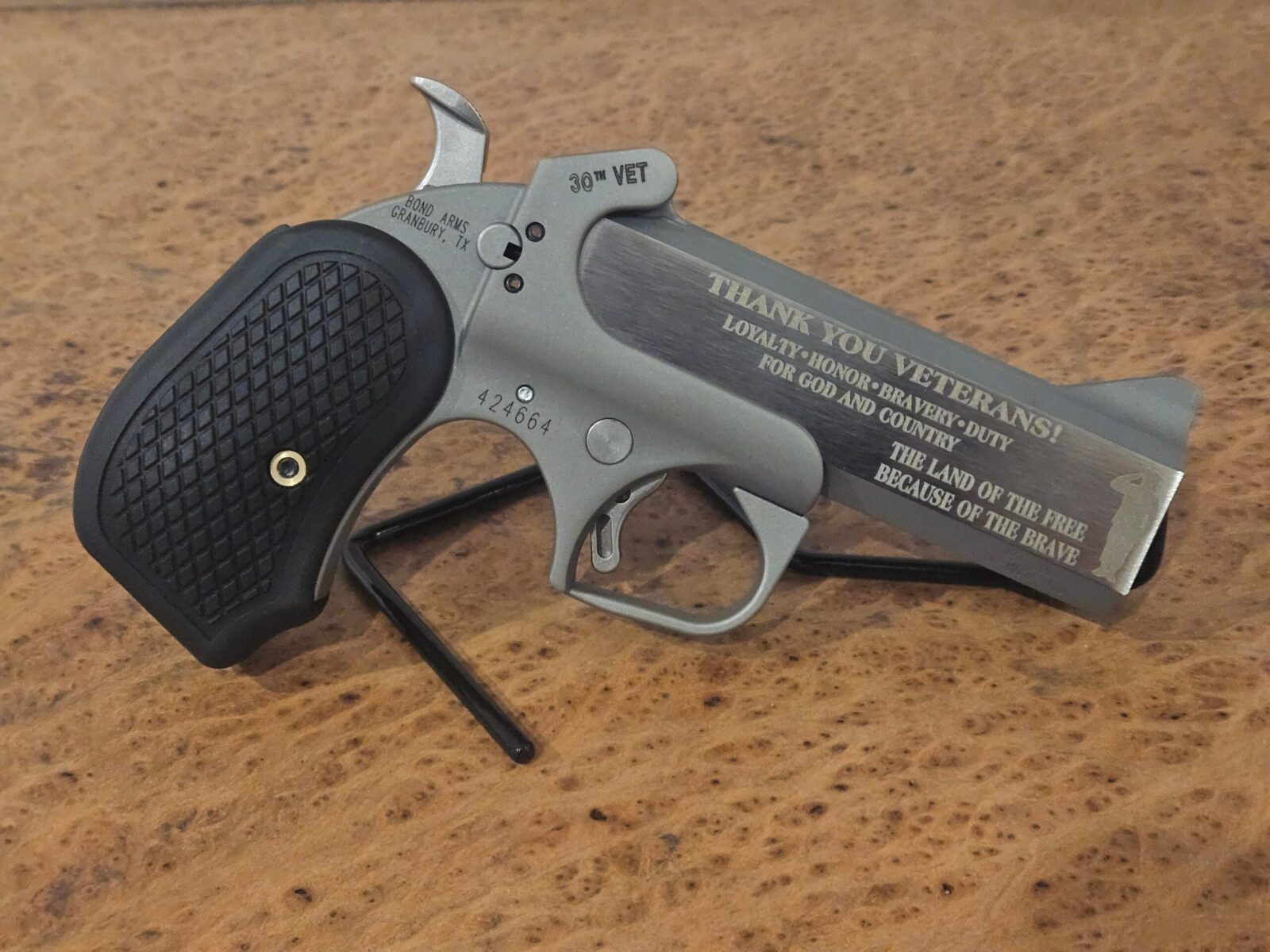 Bond Arms Veteran Derringer: A Tribute Forged in Freedom
