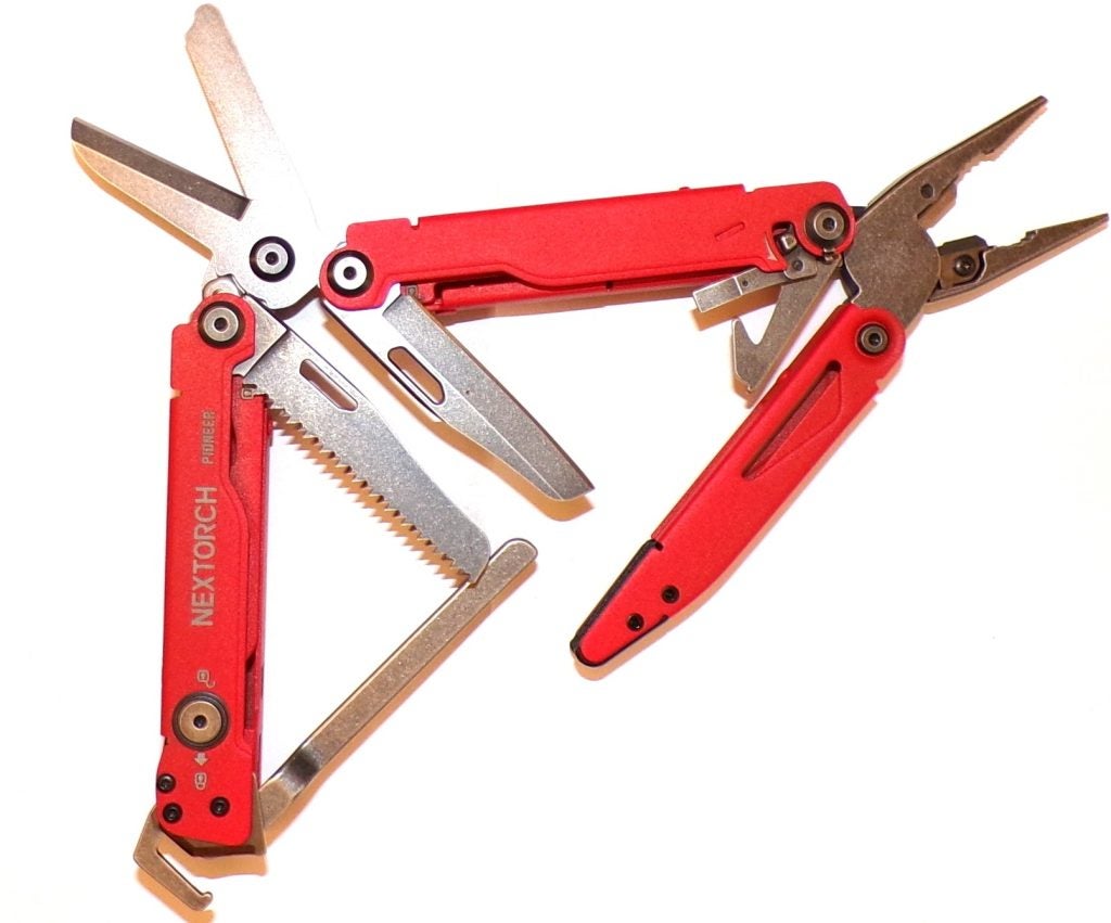 Nextorch Pioneer MT20 rescue multi-tool with shears and pliers
