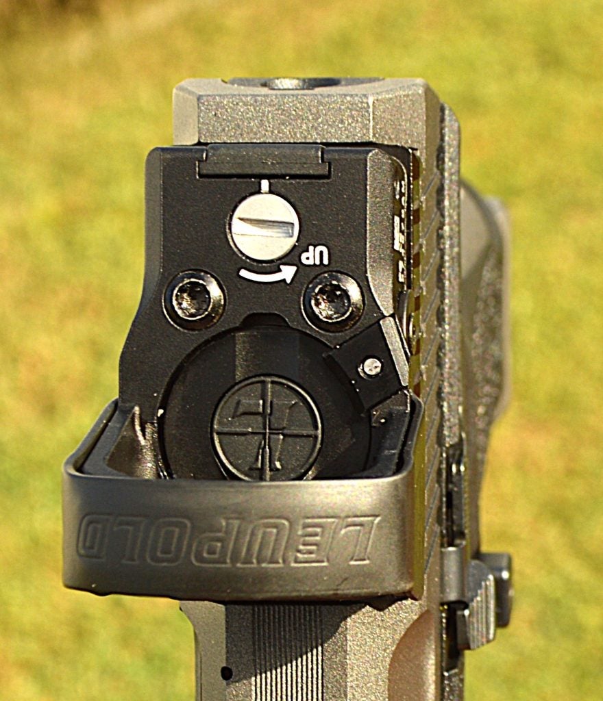 zeroing adjustments on the deltapoint pro
