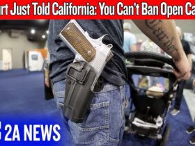 Court Just Told California: You Can’t Ban Open Carry