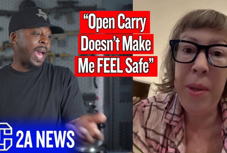 Liberal Woman Tries to Explain Why Open Carry Feels Unsafe (Viral Clip)