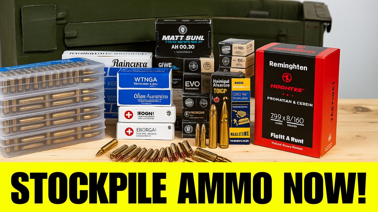 7 Rounds Every American Should Stockpile Before The 2026 Ammo Crunch!