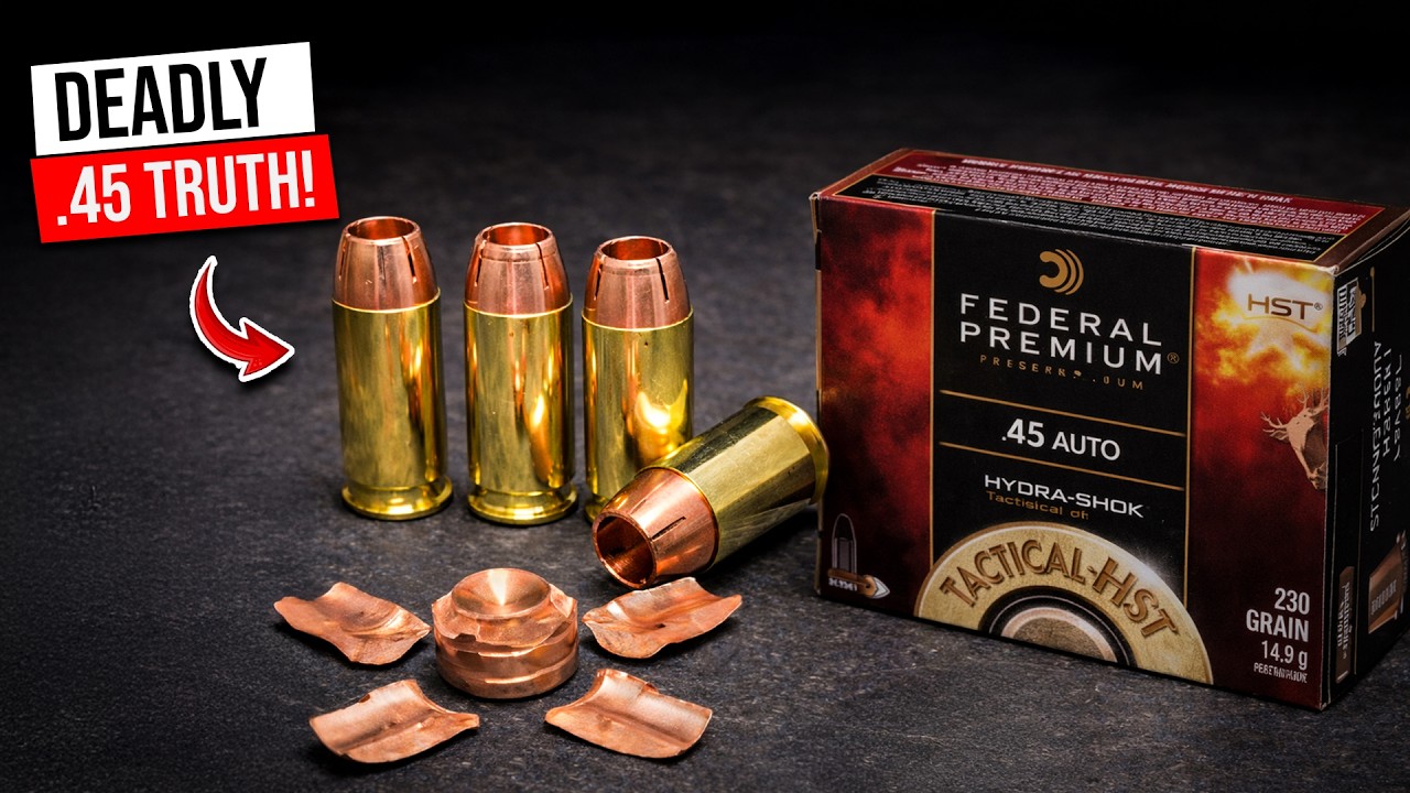 How Deadly Is .45 ACP? The Truth Might Shock 9mm Fans!