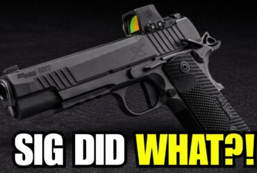 Sig Sauer 1911 XFull – This New Full-Size 1911 Is Awesome!