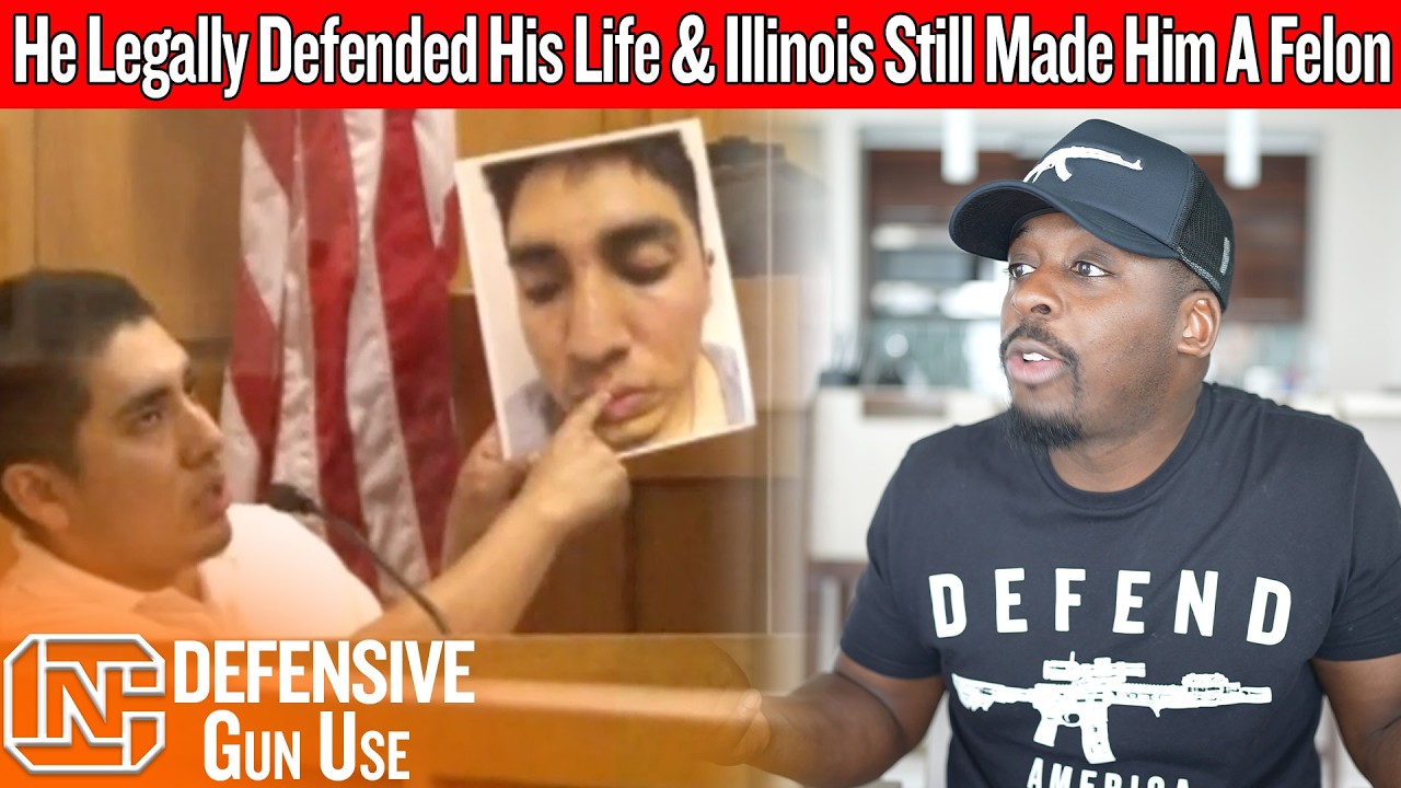 He Legally Defended His Life… And Illinois Still Made Him A Felon