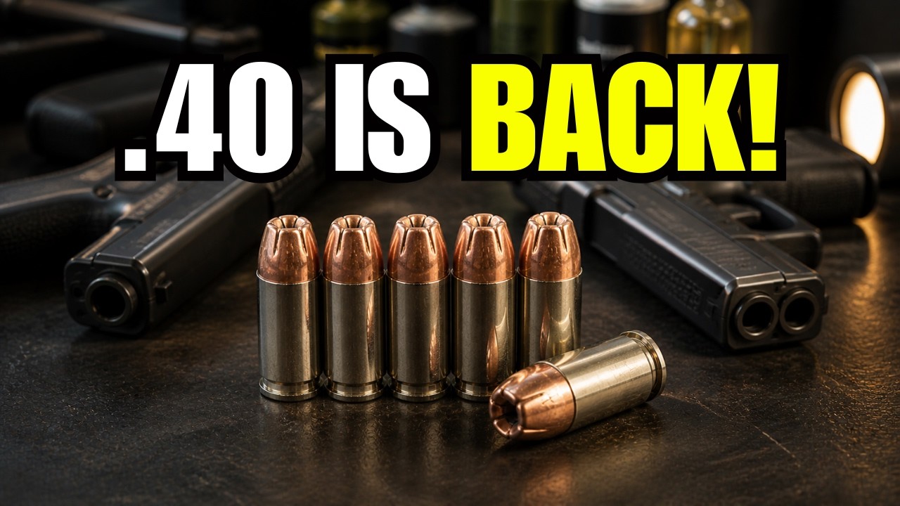 They Said .40 Cal Is DEAD– These 6 Pistols Will Prove Them WRONG!