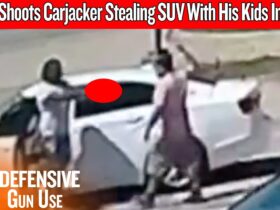 Caught On Video: Texas Dad Shoots Carjacker Trying To Steal SUV With His Kids Inside