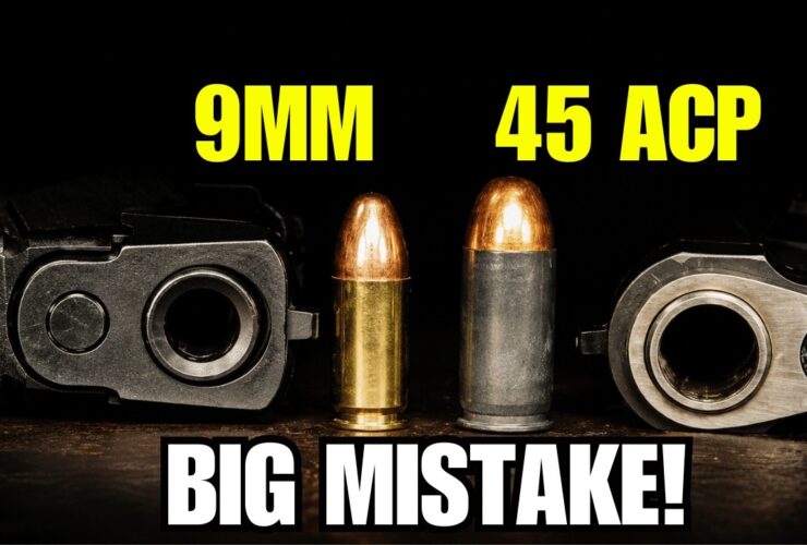 The Biggest Mistake People Make Choosing Between 9mm And .45 ACP!