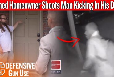 Armed Homeowner Shoots Intruder After Door Gets Kicked In Armed Homeowner Shoots Intruder After Door Gets Kicked In