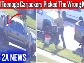 Armed Teens Carjackers Pointed A Gun At A Marine. Big Mistake