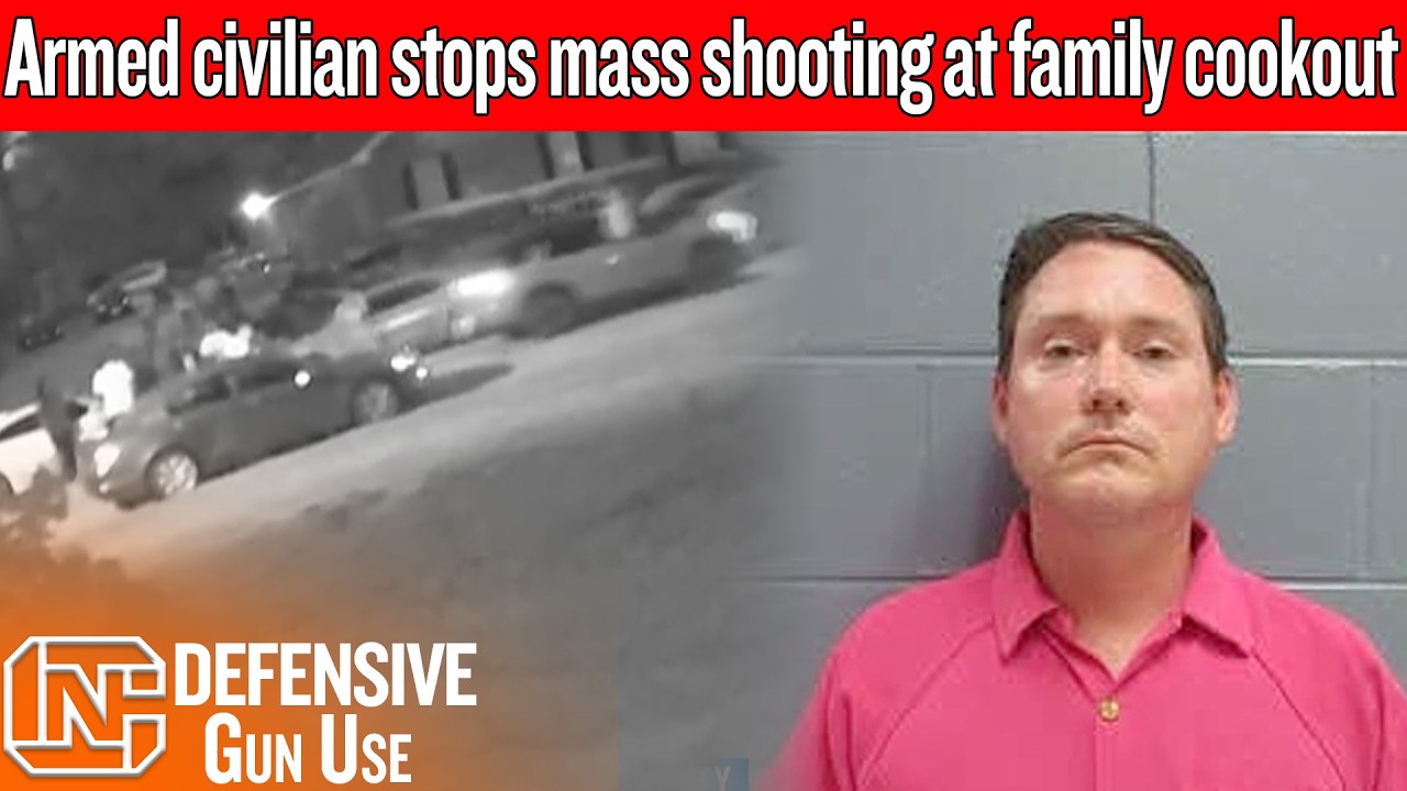 Armed Civilian Stops Mass Shooting At Family Cookout