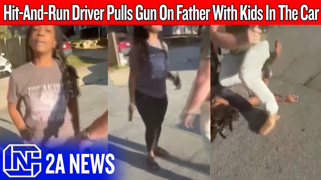 Hit-And-Run Driver Pulls Gun On Father With Kids In The Car