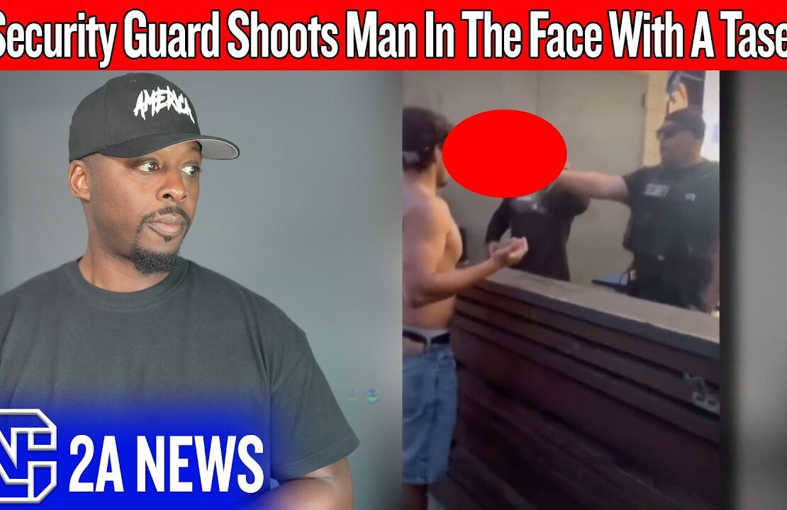 Security Guard Shoots Man In The Face With A Taser